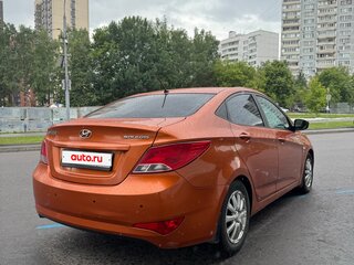 2014 Hyundai Solaris I Рестайлинг, оранжевый, 850000 рублей, вид 5