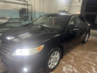 2010 Toyota Camry VI (XV40) Рестайлинг, чёрный, 1100000 рублей, вид 1