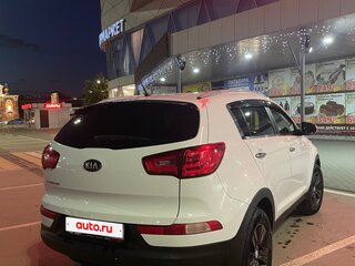 2013 Kia Sportage III, белый, 1350000 рублей, вид 3