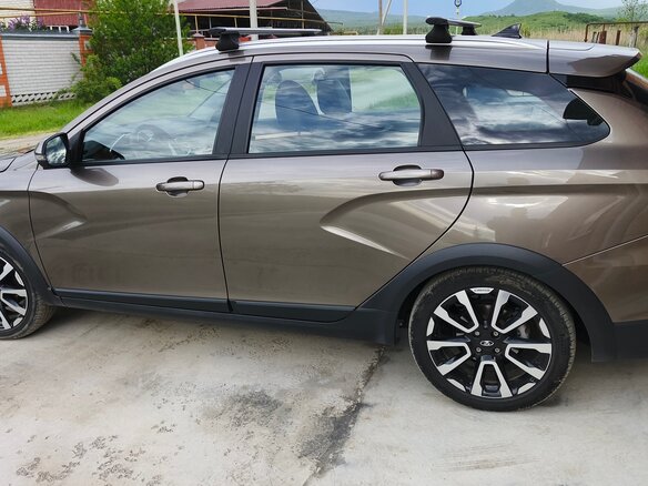 2025 Lada (ВАЗ) Vesta SW Cross I Рестайлинг (NG), коричневый, 1560000 рублей - вид 9