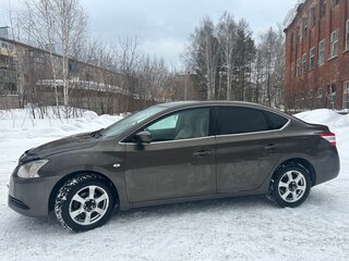 2015 Nissan Sentra VII (B17), коричневый, 890000 рублей, вид 2