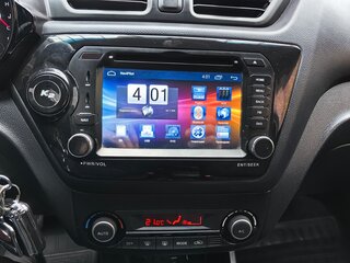 2015 Kia Rio III Рестайлинг, серый, 920000 рублей, вид 5
