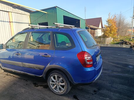 2017 Lada (ВАЗ) Kalina Cross II, синий, 560000 рублей, вид 5