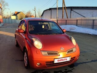 2007 Nissan Micra III (K12), оранжевый, 465000 рублей, вид 3