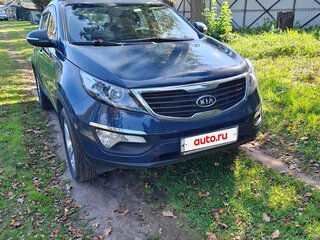 2011 Kia Sportage III, синий, 1500000 рублей, вид 4