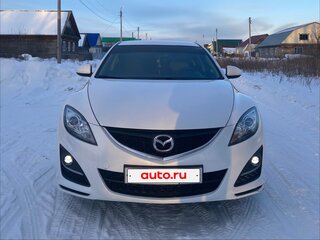 2011 Mazda 6 II (GH) Рестайлинг, белый, 1200000 рублей, вид 1
