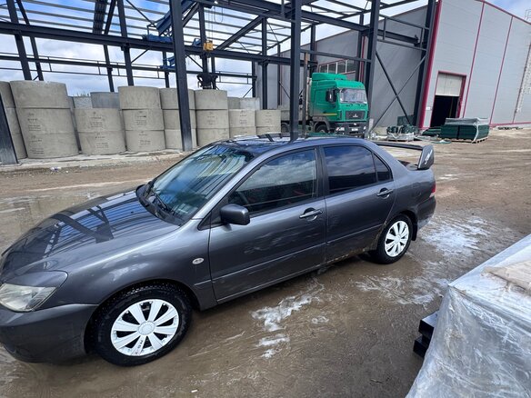 2007 Mitsubishi Lancer IX Рестайлинг, серый, 350000 рублей - вид 5