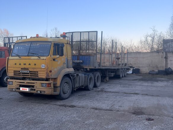 2006 КамАЗ 65116, жёлтый, 1100000 рублей - вид 1