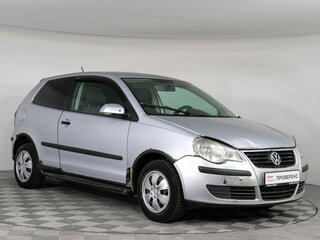 2008 Volkswagen Polo IV Рестайлинг, серебристый, 215000 рублей, вид 2