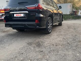 2018 Lexus LX 570 III Рестайлинг 2, чёрный, 8300000 рублей, вид 5