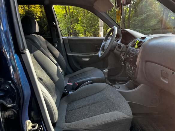 2008 Hyundai Accent ТагАЗ II, синий, 510000 рублей - вид 8