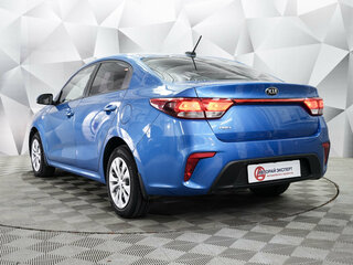 2018 Kia Rio IV, синий, 928000 рублей, вид 3