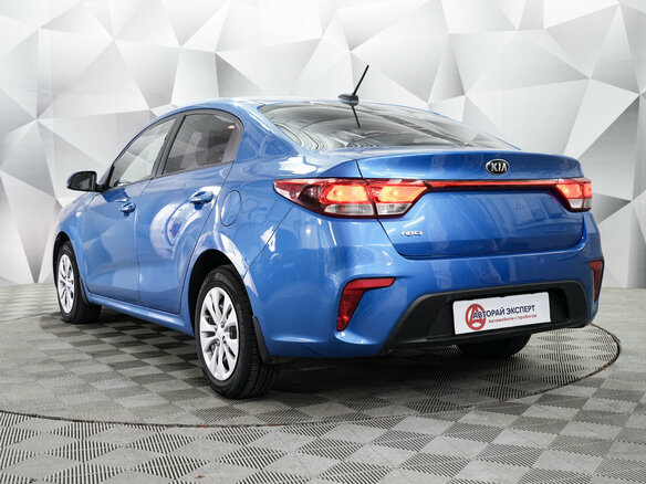 2018 Kia Rio IV, синий, 911000 рублей - вид 2
