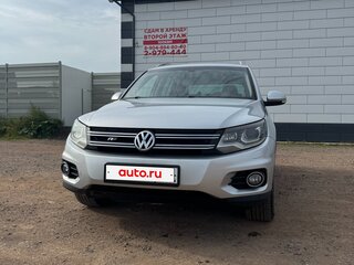 2012 Volkswagen Tiguan I Рестайлинг, серебристый, 1450000 рублей, вид 1