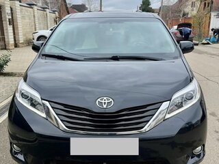 2016 Toyota Sienna III Рестайлинг, чёрный, 2690000 рублей, вид 1