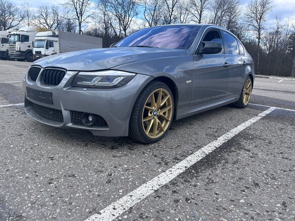 2009 BMW 3 серии 325i V (E90/E91/E92/E93) Рестайлинг, серый, 1350000 рублей