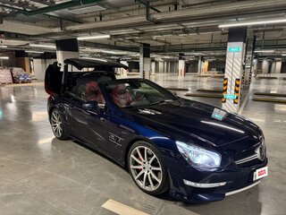 2014 Mercedes-Benz SL-Класс AMG 63 AMG III (R231), синий, 6900000 рублей, вид 3