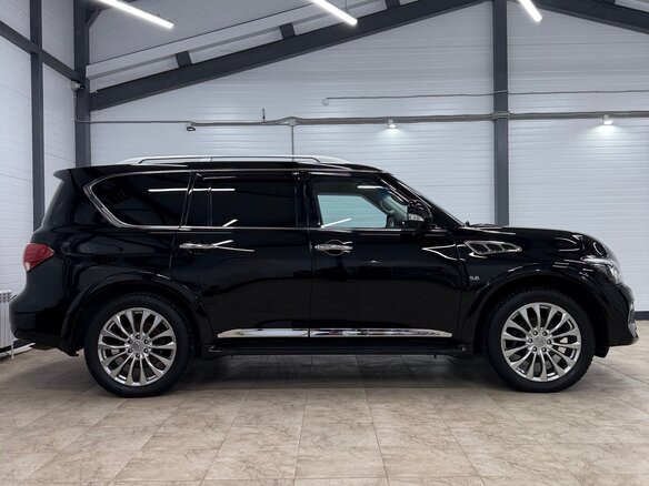 2016 Infiniti QX80 I Рестайлинг, чёрный, 4199000 рублей - вид 3