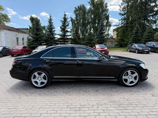 2008 Mercedes-Benz S-Класс 500 V (W221), чёрный, 1490000 рублей, вид 3