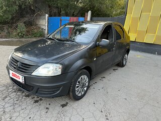 2012 Renault Logan I Рестайлинг, чёрный, 75000 рублей, вид 1