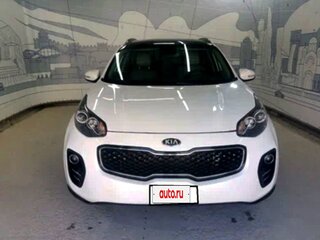 2018 Kia Sportage IV Рестайлинг, белый, 2500000 рублей, вид 1