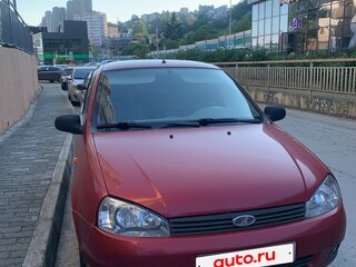 2006 Lada (ВАЗ) Kalina I, красный, 250000 рублей, вид 2