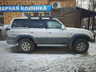 1997 Toyota Land Cruiser 80 Series Рестайлинг, серый, 1800000 рублей, вид 2