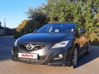2011 Mazda 6 II (GH) Рестайлинг, серый, 950000 рублей, вид 1