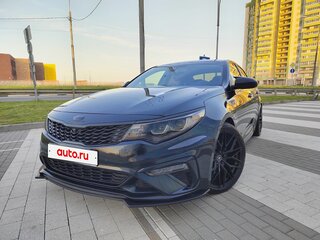2019 Kia Optima IV Рестайлинг, чёрный, 2200000 рублей, вид 5