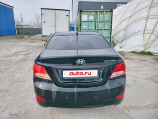 2014 Hyundai Solaris I, чёрный, 300000 рублей, вид 4