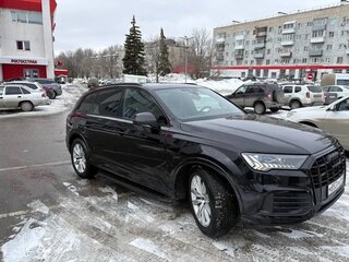 2021 Audi Q7 45 TDI II (4M) Рестайлинг, чёрный, 7799999 рублей, вид 2