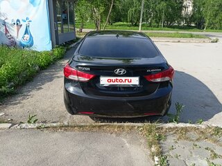 2012 Hyundai Elantra V (MD), чёрный, 1000000 рублей, вид 3