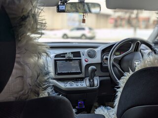 2007 Honda Stream II, чёрный, 1150000 рублей, вид 5