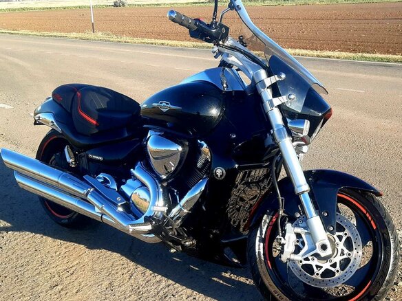 2012 Suzuki Boulevard M109R, чёрный, 1100000 рублей - вид 13