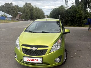 2011 Chevrolet Spark III, зелёный, 690000 рублей, вид 2