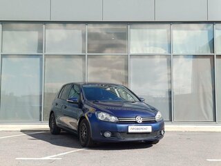 2012 Volkswagen Golf VI, синий, 571000 рублей, вид 2