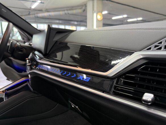 2023 BMW X6 40i III (G06) Рестайлинг, синий, 11700000 рублей - вид 29