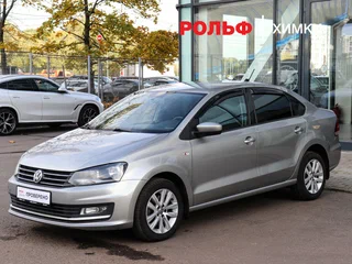 2017 Volkswagen Polo V Рестайлинг, серебристый, 1149000 рублей, вид 1