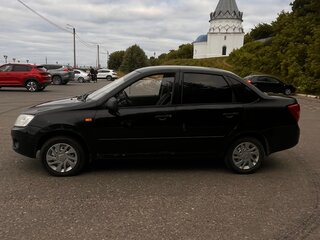 2013 Lada (ВАЗ) Granta I, чёрный, 210000 рублей, вид 3