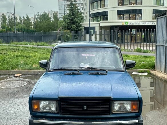 2004 Lada (ВАЗ) 2107, синий - вид 2