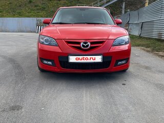 2008 Mazda 3 I (BK) Рестайлинг, красный, 600000 рублей, вид 4