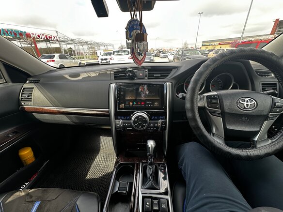 2018 Toyota Mark X II Рестайлинг 2, серый, 2500000 рублей - вид 12