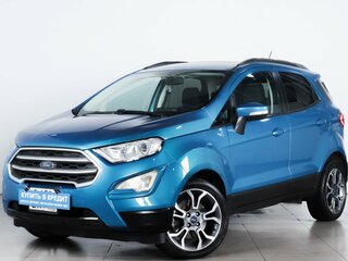 2018 Ford EcoSport II Рестайлинг, синий, 1399000 рублей, вид 3