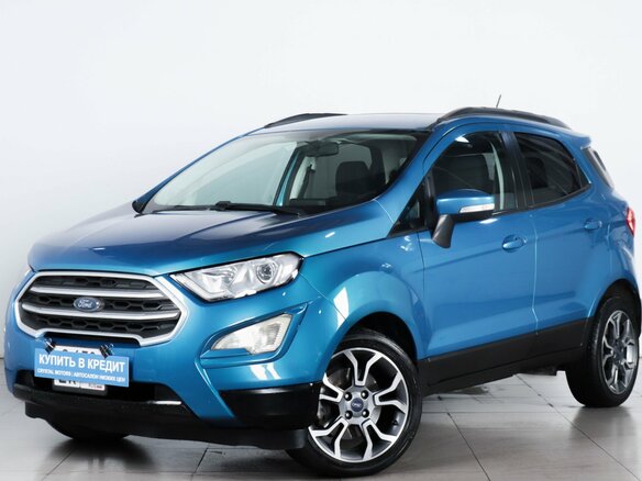 2018 Ford EcoSport II Рестайлинг, синий - вид 2