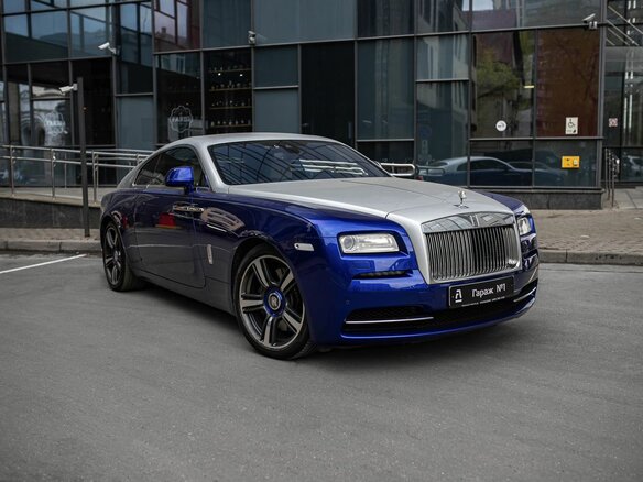 2015 Rolls-Royce Wraith, синий, 12875000 рублей