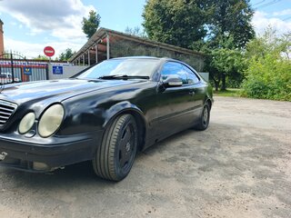 2001 Mercedes-Benz CLK-Класс 200 I (W208) Рестайлинг, чёрный, 400000 рублей, вид 5