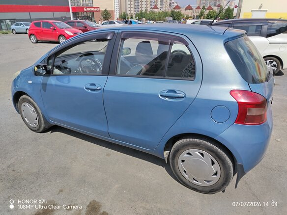 2008 Toyota Yaris Multimode II, серый, 610000 рублей - вид 3