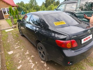2008 Toyota Corolla X (E140, E150), чёрный, 820000 рублей, вид 5
