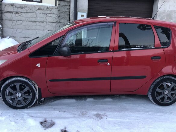 2005 Mitsubishi Colt VI (Z20/Z30), красный, 400000 рублей - вид 4