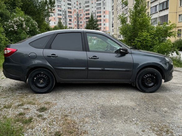 2022 Lada (ВАЗ) Granta I Рестайлинг, серый, 620000 рублей - вид 4